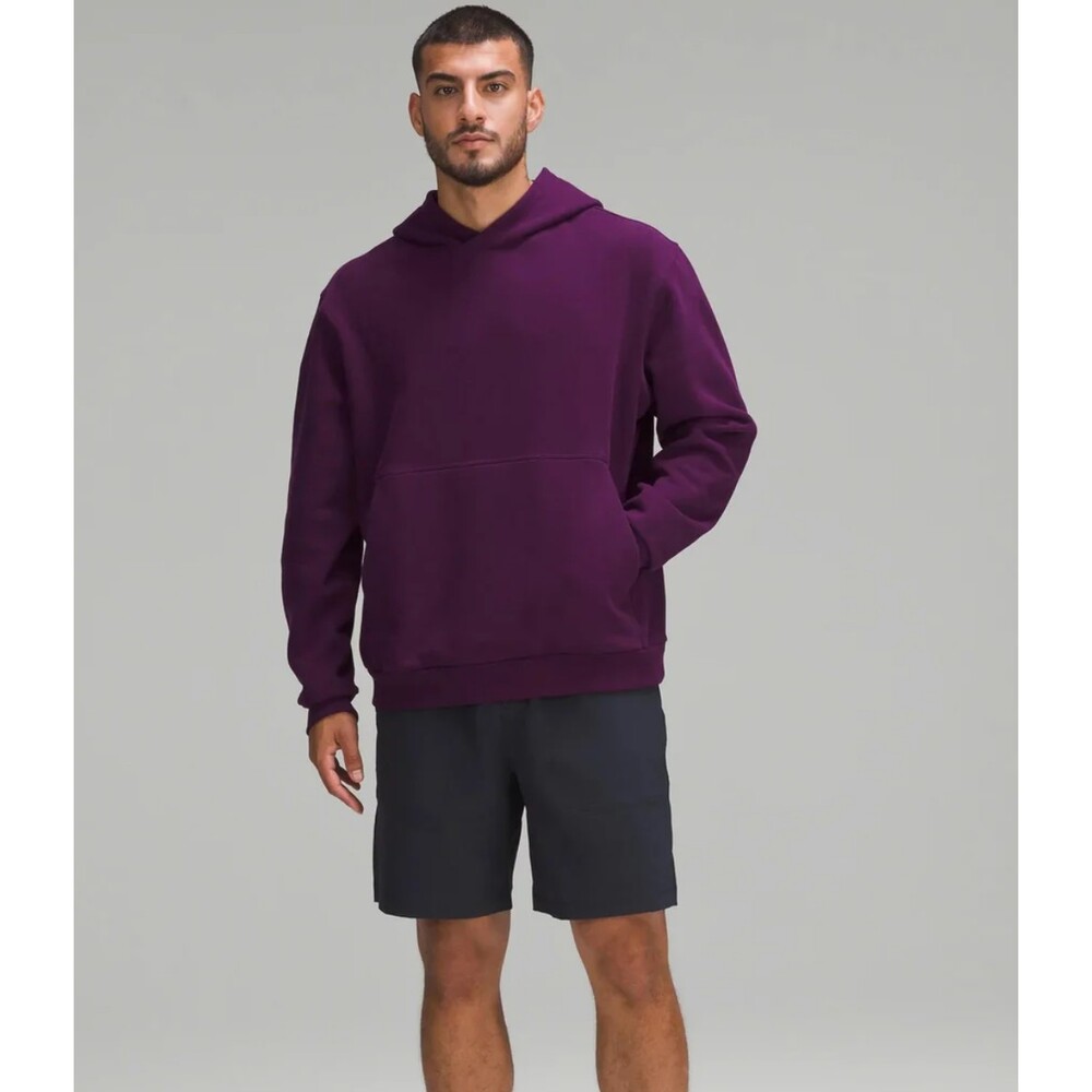 Lululemon Steady State Hoodie in Dramatic Magenta Purple Men's Large